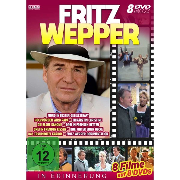 Fritz Wepper - In Erinnerung (8 Filme) -   - (DVD Video / Sonstige / unsortiert)