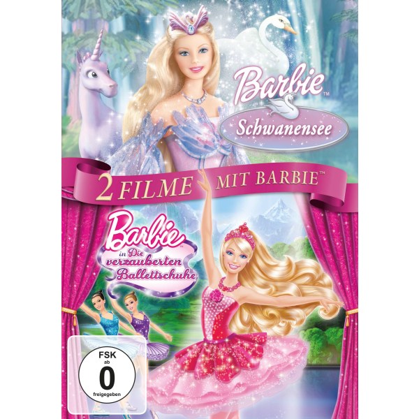 Barbie in: Schwanensee / Barbie in: Die verzauberten Ballettschuhe - Mattel  - (DVD Video / Sonstige / unsortiert)