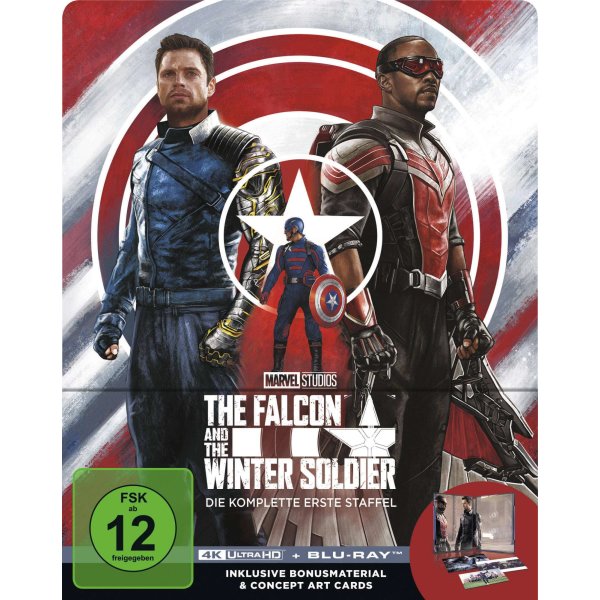 The Falcon and the Winter Soldier Staffel 1 (Ultra HD Blu-ray & Blu-ray im Steelbook)