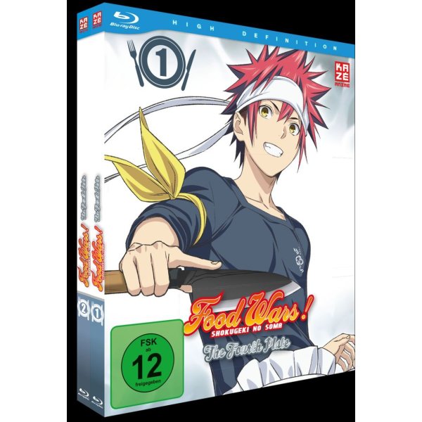 Food Wars! The Fourth Plate (Gesamtausgabe) (Blu-ray) - Crunchyroll GmbH  - (Blu-ray Video / Anime)