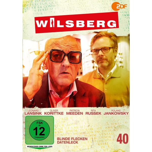 Wilsberg DVD 40: Blinde Flecken / Datenleck -   - (DVD Video / Sonstige / unsortiert)