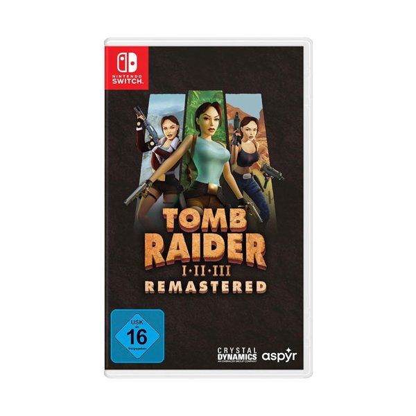 Tomb Raider 1-3  Switch  Remastered - Diverse  - (Nintendo Switch / Adventure)