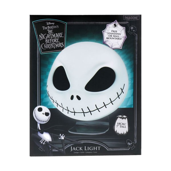 Merc LEUCHTE Nightmare Before Christmas Jack Icon  Jack Skellington Paladone - Paladone  - (Merchandise / Merch Leuchten/Tassen)