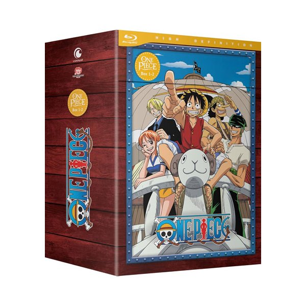 One Piece BOX  1+2 (DVD) Limited Edition  12-Disc, Ep.: 01-96 - AV-Vision  - (DVD Video / Anime)