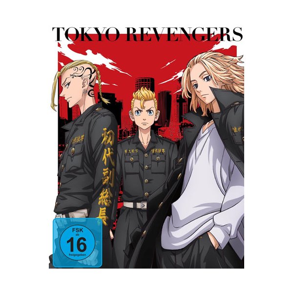 Tokyo Revengers - Staffel 1.1 (DVD) LE -SS-  Limited Edition mit Sammelschuber, Ep. 01-06 - AV-Vision  - (DVD Video / Anime)