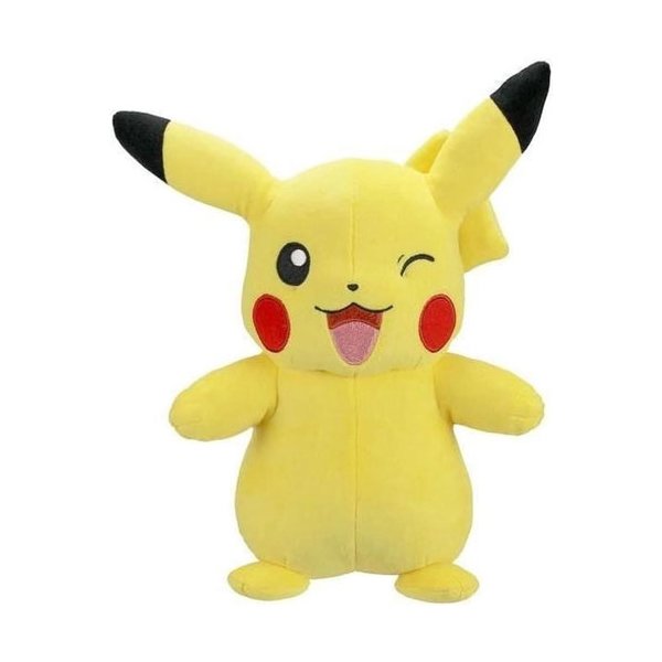 Merc Pokemon Pikachu zwinkernd Plüsch  30cm - Diverse  - (Merchandise / Merch Plüsch)