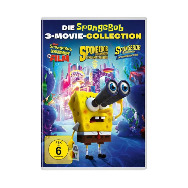 Spongebob Schwammkopf 3-Movie Collection -   - (DVD Video / Zeichentr.)