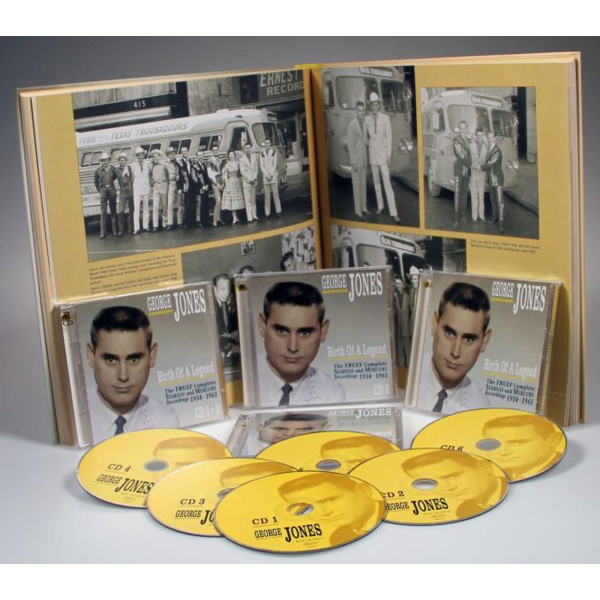 George Jones (1931-2013): Birth Of A Legend: The Truly Complete Starday And Mercury Recordings 1954 - 1961