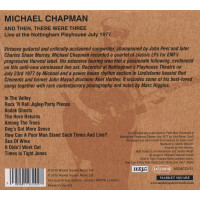 Michael Chapman (1941-2021): And Then There Were Three: Live