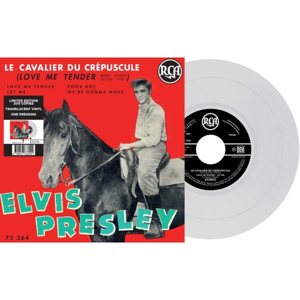 Elvis Presley (1935-1977): Le Cavalier Du Crepuscule (Translucent Vinyl)