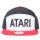 Merc Atari - Retro Colorblack Snapback Cap - Diverse  - (Merchandise / Merch Bekleidung)