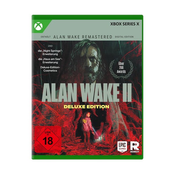 Alan Wake 2  XBSX  Deluxe Edition - Microsoft  - (XBOX Series X Software / Action/Adventure)