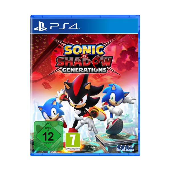 Sonic x Shadow Generations  PS-4 - Atlus  - (SONY® PS4 / JumpN Run)