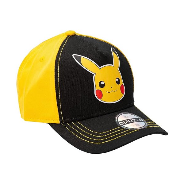 Merc Pokemon Pikachu Cap Pika Head - Diverse  - (Merchandise / Merch Bekleidung)