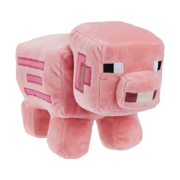 Merc Minecraft Schwein Plüsch  20cm - Diverse  - (Merchandise / Merch Plüsch)