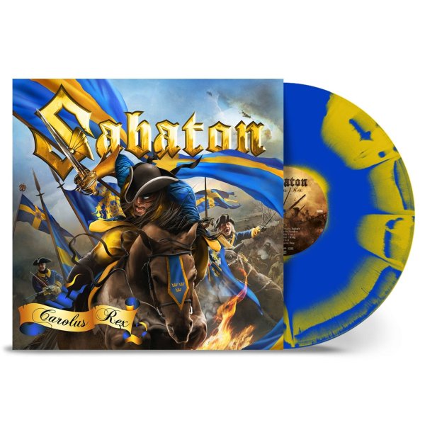 Sabaton: Carolus Rex (Swedish Version) (Blue/Yellow Sunburst Vinyl)