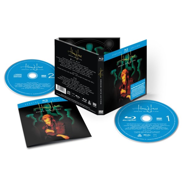 Howard Jones (New Wave): Dream Into Action (Hi-Res Blu-ray + CD Digipak)