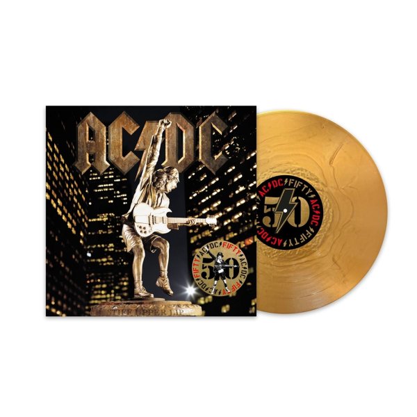 AC/DC: Stiff Upper Lip (50th Anniversary) (180g) (Limited Edition) (Gold Vinyl) (+ Artwork Print)