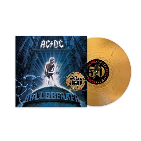 AC/DC: Ballbreaker (50th Anniversary) (180g) (Limited Edition) (Gold Vinyl) (+ Artwork Print)