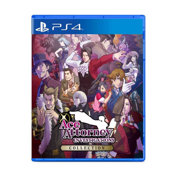 Ace Attorney Investigations Coll.  PS-4  UK - Capcom  - (SONY® PS4 / Sammlung)