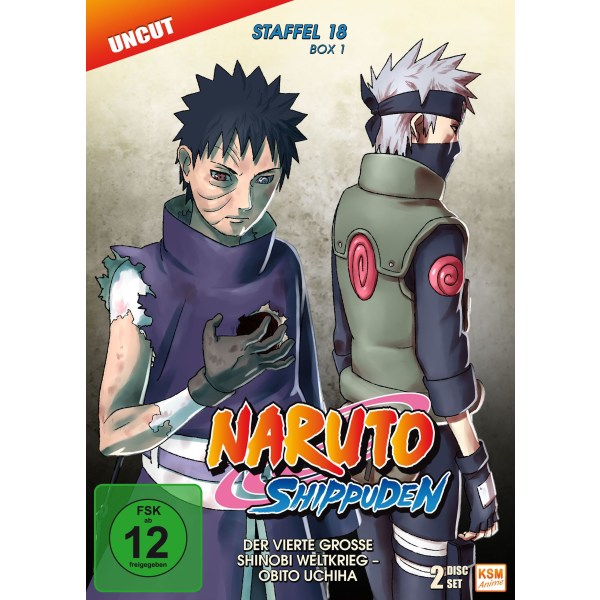 Naruto Shippuden Staffel 18 Box 1