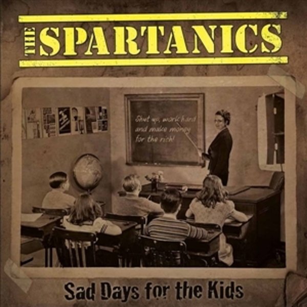 The Spartanics: Sad Days For The Kids (Limited Numbered Indie Edition) (Eco Marbled Vinyl)