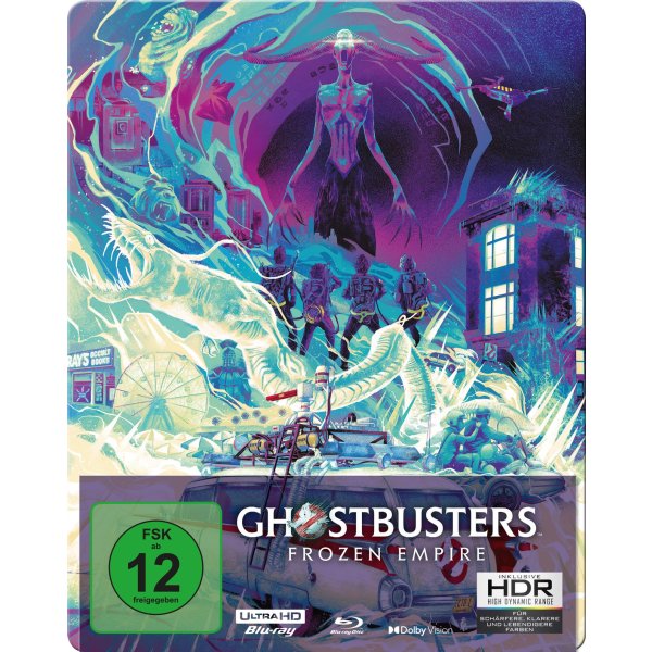 Ghostbusters: Frozen Empire (Ultra HD Blu-ray & Blu-ray im Steelbook) - Plaion Pictures  - (Blu-ray Video / Abenteuer)