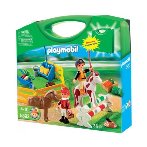 Playmobil 5893 - Pony Farm Carrying Case