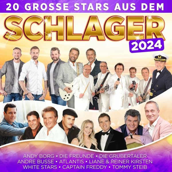 Various: 20 große Stars aus dem Schlager 2024