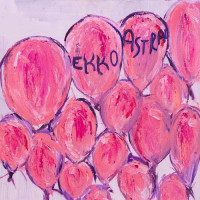 Ekko Astral: Pink Balloons (Blue Vinyl)