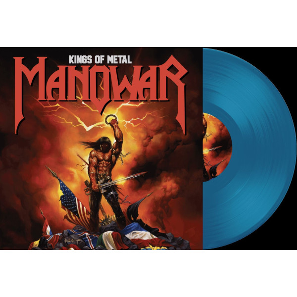 Manowar: Kings Of Metal (Limited Edition) (Transparent Blue Vinyl)