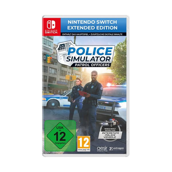 Police Simulator: Patrol Officers  SWITCH  E.E Extended Edition - Astragon  - (Nintendo Switch / Simulation)