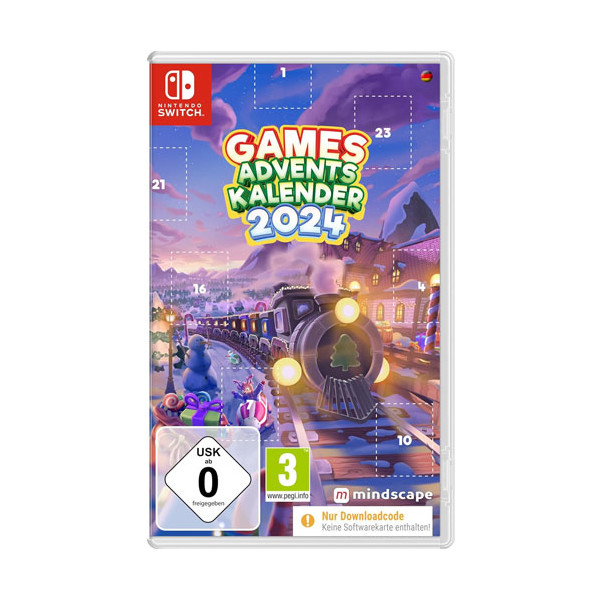 Games Adventskalender 2024  SWITCH  CIAB - Koch Media  - (Nintendo Switch / Sammlung)