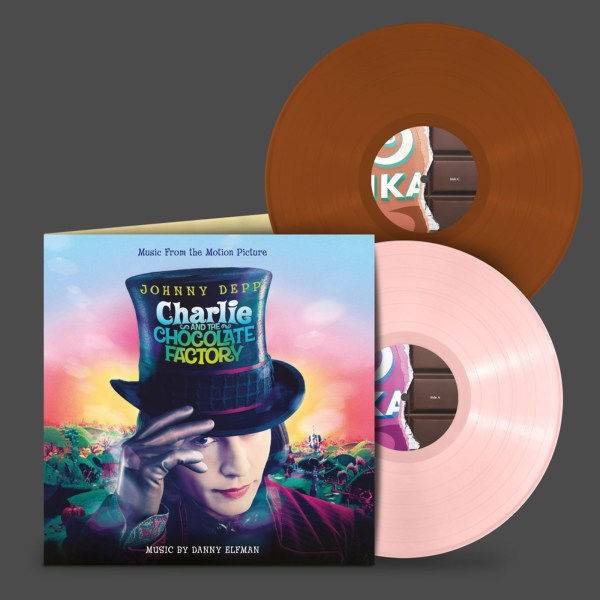 Various: Charlie And The Chocolate Factory (O.S.T.) (Limited Edition) (Marshmallow Pink & Chocolate Brown Vinyl)