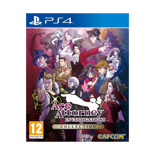 Ace Attorney Investigations Coll.  PS-4  AT - Capcom  - (SONY® PS4 / Action/Adventure)