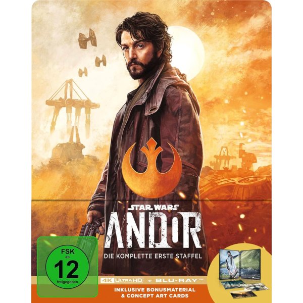 Andor Staffel 1 (Ultra HD Blu-ray & Blu-ray im Steelbook) - LEONINE Distribution  - (Ultra HD Blu-ray / Sonstige / unsortiert)