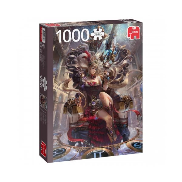 Jumbo - Puzzle 1000 Premium Collection Zodiac Queen