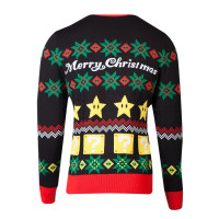 SUPER MARIO - Mario - Knitted Merry Christmas Sweater -...