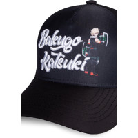 My Hero Academia Curved Bill Cap Katsuki Bakugo 3D Logo