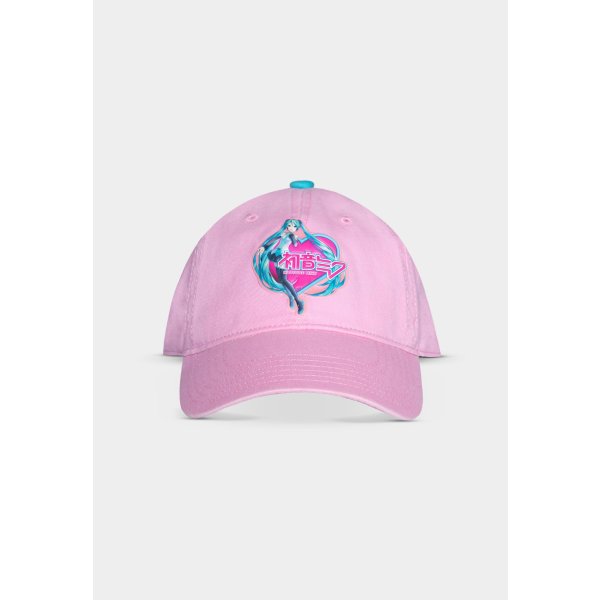 Hatsune Miku - Pink Denim Adjustable Cap