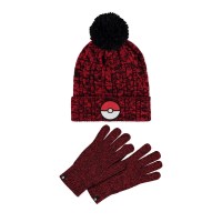 Pokémon - Mens Giftset (Beanie & Knitted Gloves)