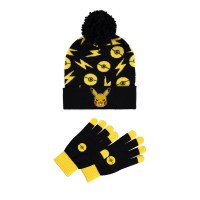 Pokémon - Mens Giftset (Beanie & Knitted Gloves)