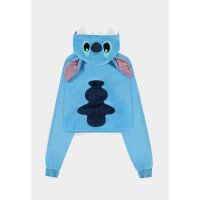 Lilo & Stitch Cropped Hooded Sweater Stitch  Size XXL