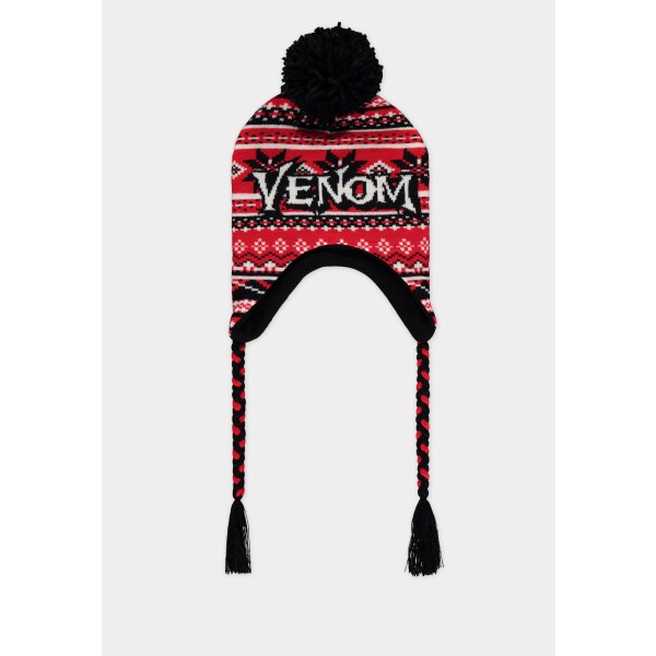 Marvel Ski Beanie Venom Mens Sherpa