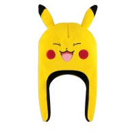 Pokemon Ski Beanie Polar Fleece Pikachu