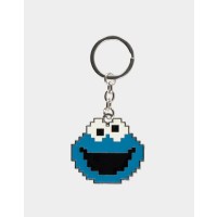 Sesamestreet - Cookie Monster Metal Keychain