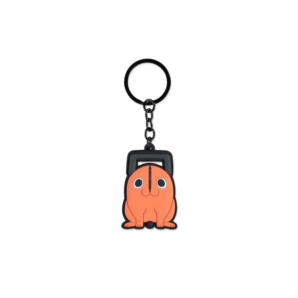 Chainsaw Man Rubber Keychain Pochita