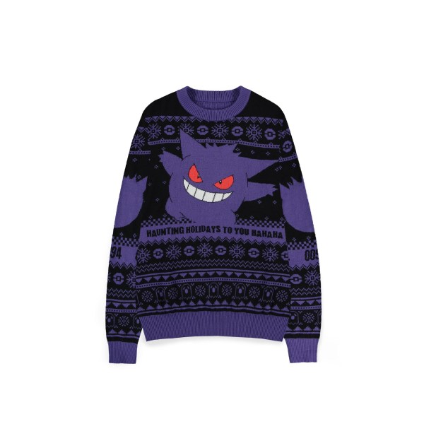 Pokémon - Gengar Christmas Jumper - Difuzed KW130271POK - (Sweaters / Jumpers)