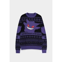 Pokémon Sweatshirt Christmas Jumper Gengar  Größe S