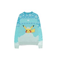 Pokémon Sweatshirt Christmas Jumper Snow Size XL